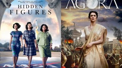 Yıldızlı Gökyüzüne Kazınmış 2 Film | Hidden Figures-Agora Gizli sayılar ve Agora filmlerinin kapak görselleri