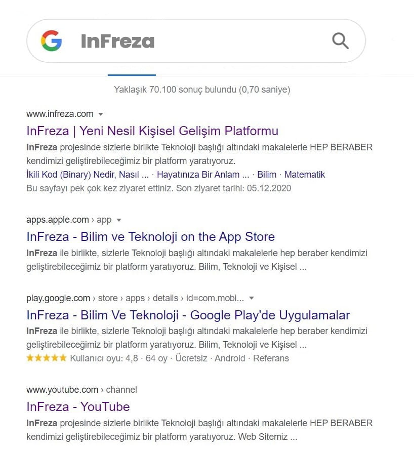 Infreza Arama