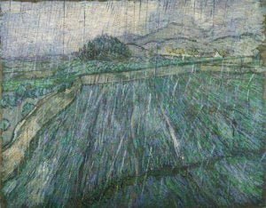 rainstorm Van Gogh