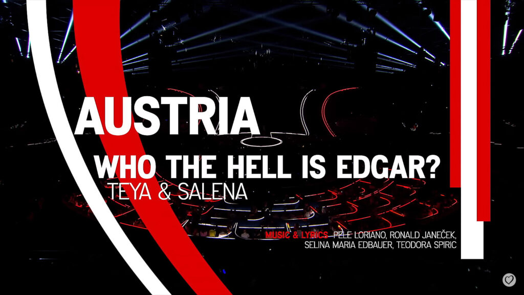 2023 Eurovision Hangi Ülke Kazandı? Avusturya "Who the Hell Is Edgar?" Austria Teya and Salena