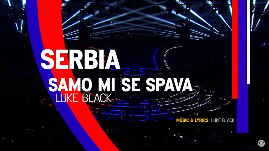 2023 Eurovision Hangi Ülke Kazandı? Sırbistan "Samo Mi Se Spava" Serbia Luke Black